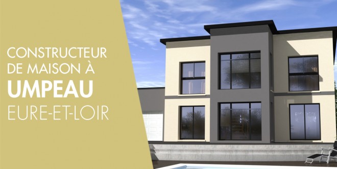 Exemple de construction maison neuve à Umpeau