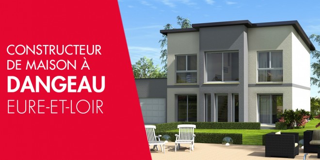 Exemple de construction maison neuve à Dangeau