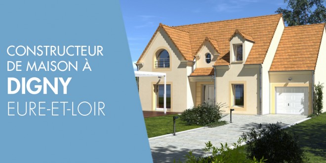 Exemple de construction maison neuve à Digny