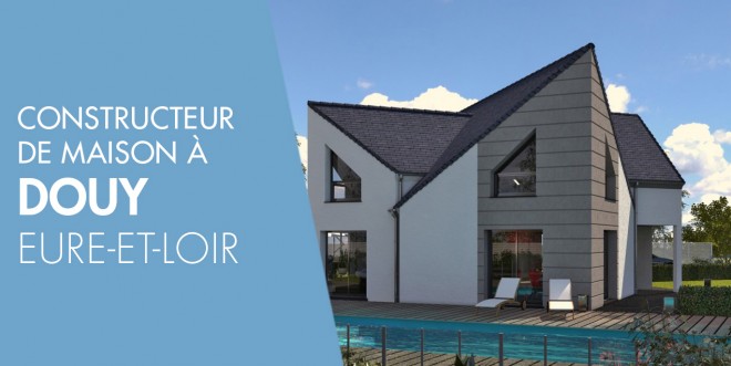 Exemple de construction maison neuve à Douy