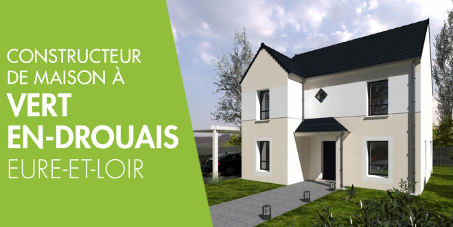 Exemple de construction maison neuve à Vert-en-Drouais