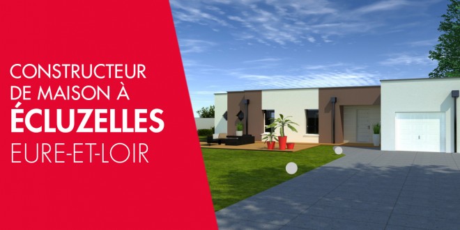 Exemple de construction maison neuve à Écluzelles