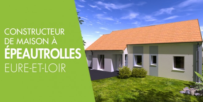 Exemple de construction maison neuve à Épeautrolles