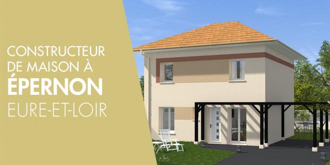 Exemple de construction maison neuve à Épernon