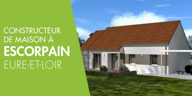 Exemple de construction maison neuve à Escorpain