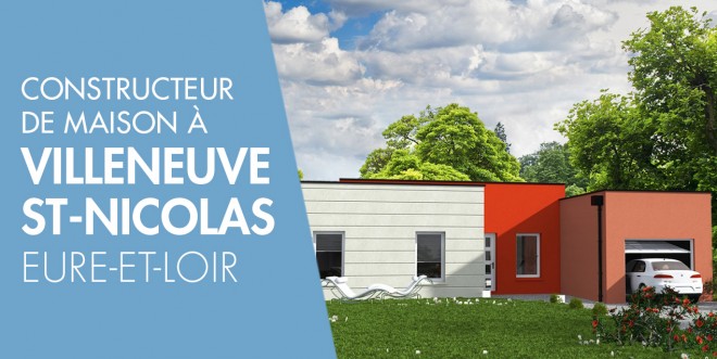 Exemple de construction maison neuve à Villeneuve-Saint-Nicolas