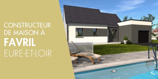 Exemple de construction maison neuve à Favril