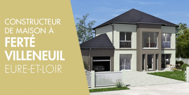 Exemple de construction maison neuve à Ferté-Villeneuil