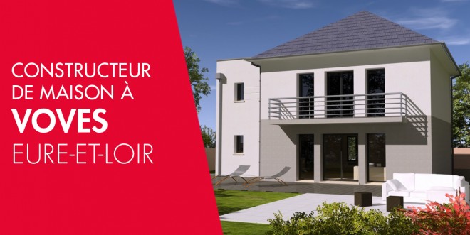 Exemple de construction maison neuve à Voves