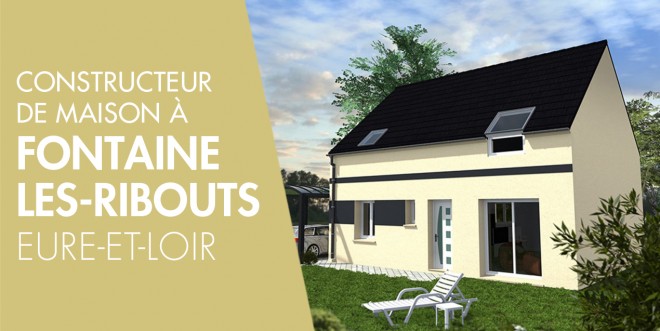 Exemple de construction maison neuve à Fontaine-les-Ribouts