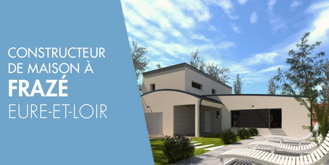 Exemple de construction maison neuve à Frazé