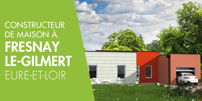 Exemple de construction maison neuve à Fresnay-le-Gilmert