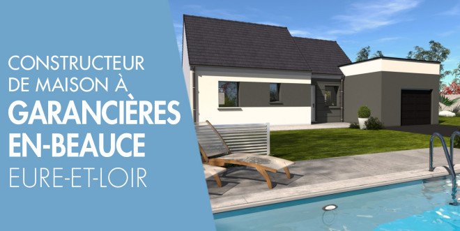 Exemple de construction maison neuve à Garancières-en-Beauce