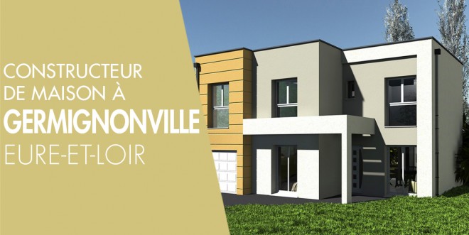 Exemple de construction maison neuve à Germignonville