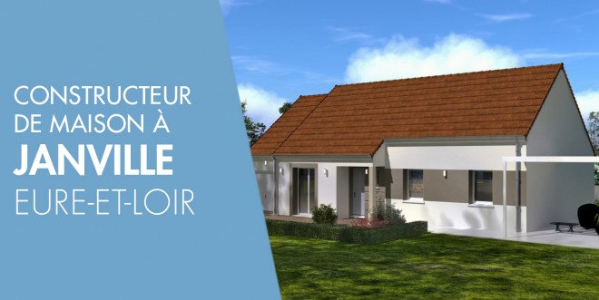 Exemple de construction maison neuve à Janville