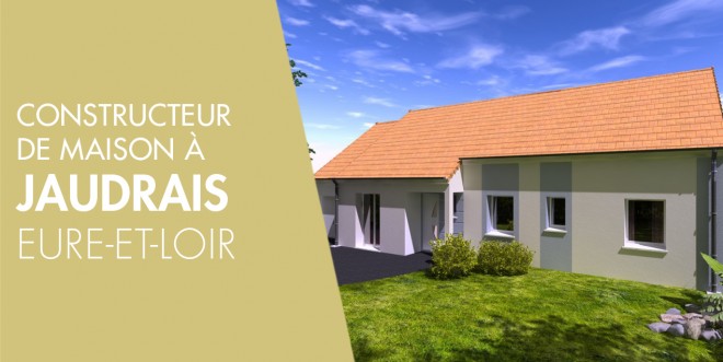 Exemple de construction maison neuve à Jaudrais