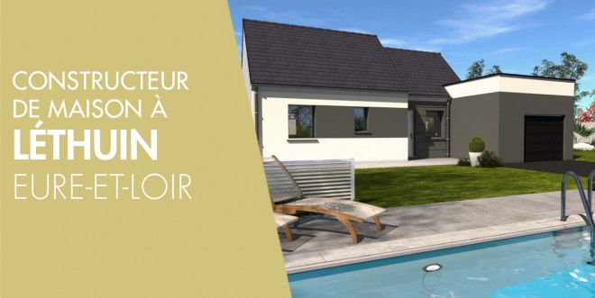 Exemple de construction maison neuve à Léthuin