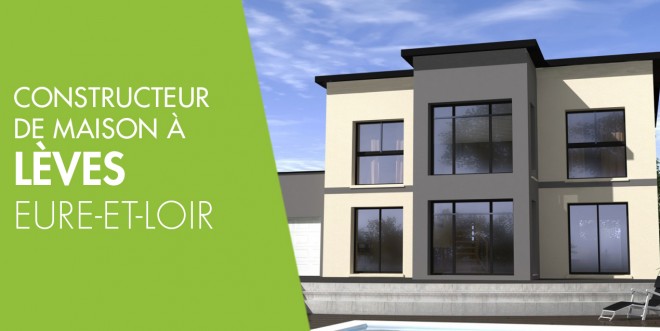Exemple de construction maison neuve à Lèves
