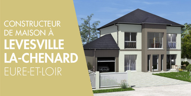 Exemple de construction maison neuve à Levesville-la-Chenard