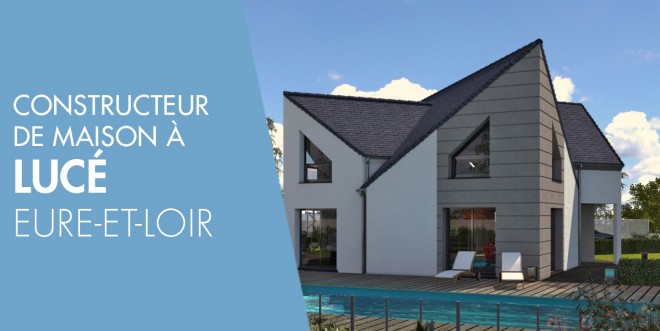 Exemple de construction maison neuve à Lucé