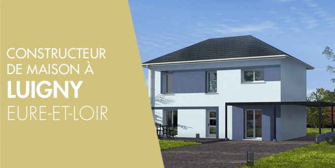 Exemple de construction maison neuve à Luigny