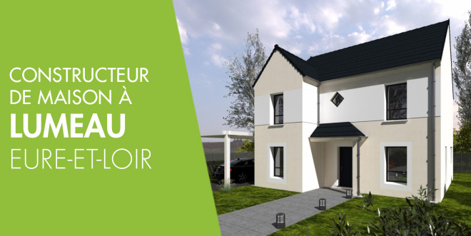 Exemple de construction maison neuve à Lumeau