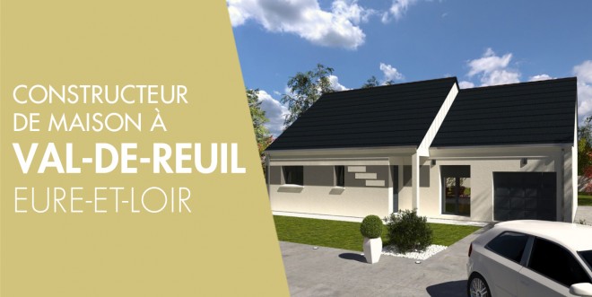 Exemple de construction maison neuve à Val-de-Reuil