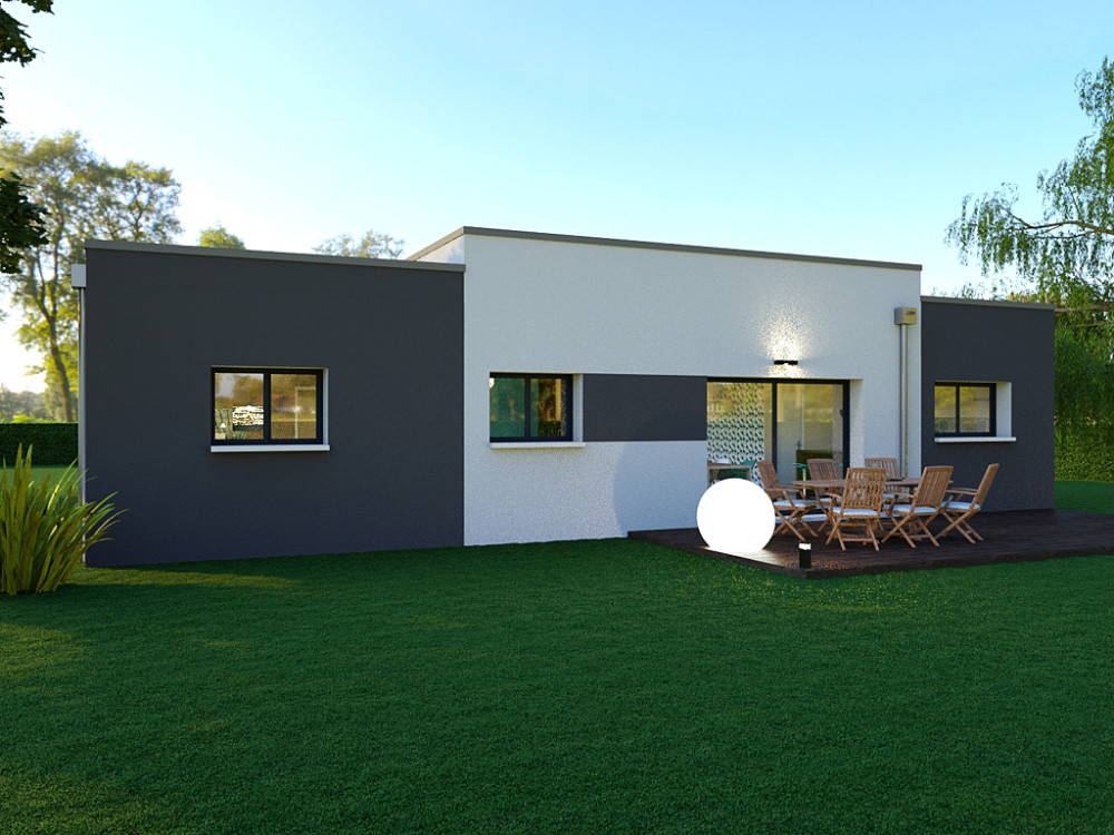 Maison Plain Pied Toit Plat 150m2 www.ventanasierra.org