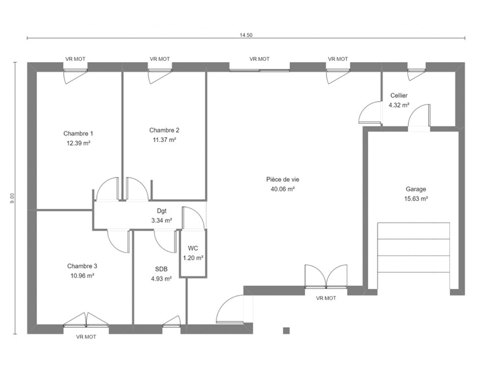 Maison Traditionnelle De Plain Pied