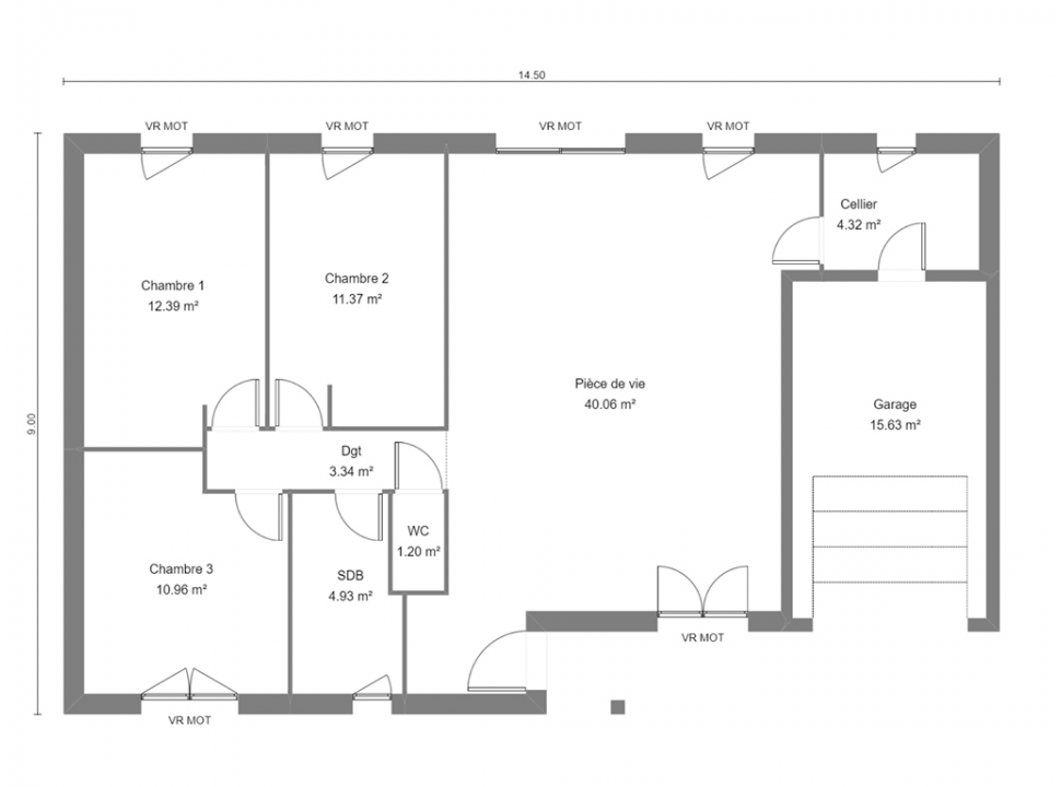 Maison Traditionnelle De Plain Pied