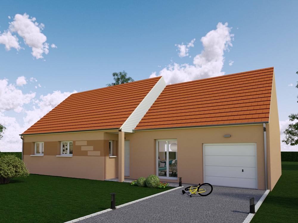 Maison Neuve De Plain Pied Avec Garage