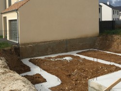 Démarrage chantier maison neuve