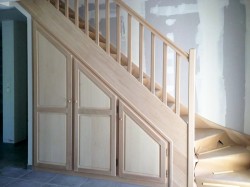 Fabrication et pose escalier bois